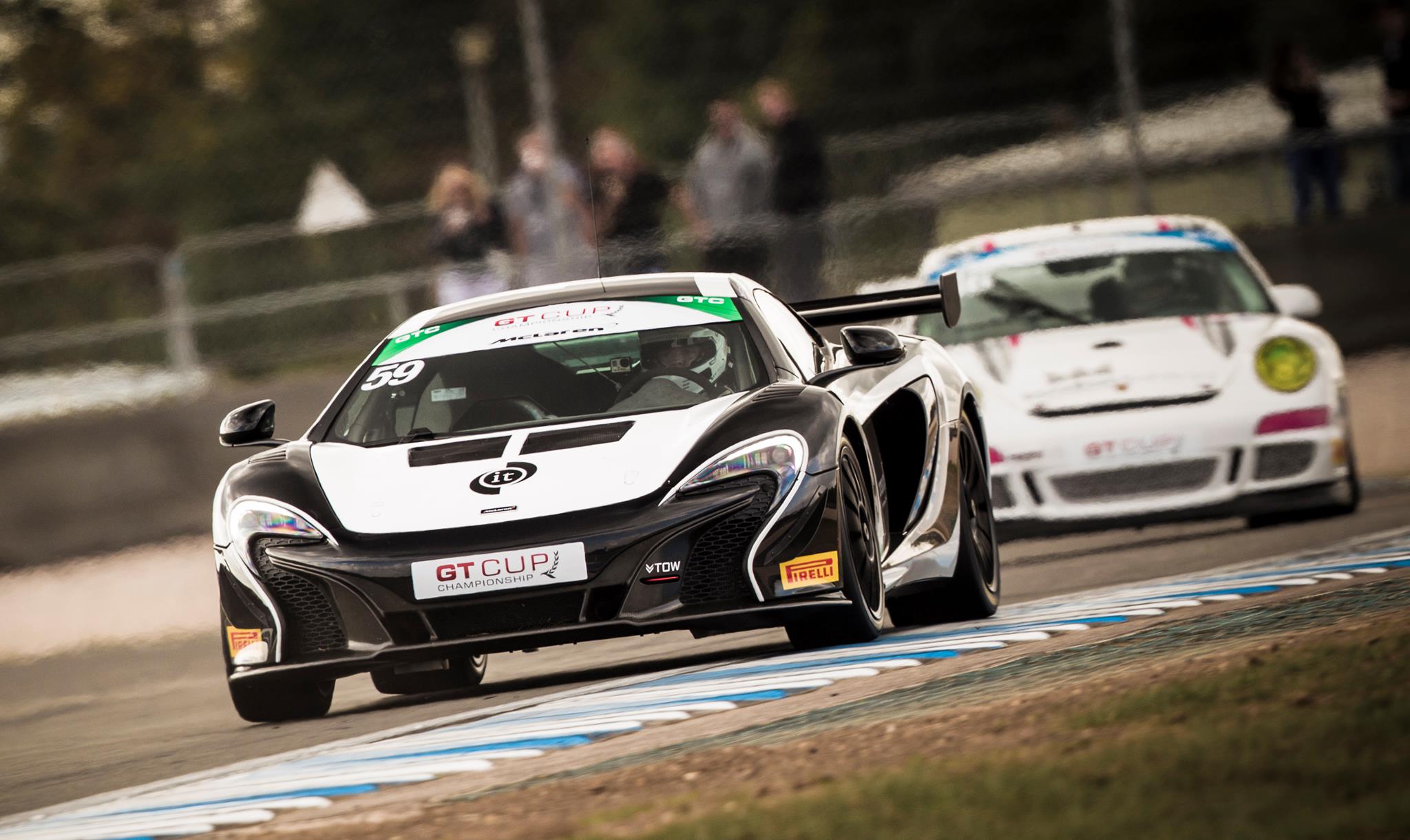 Racing for McLaren at Donington Park with Pistonheads.com